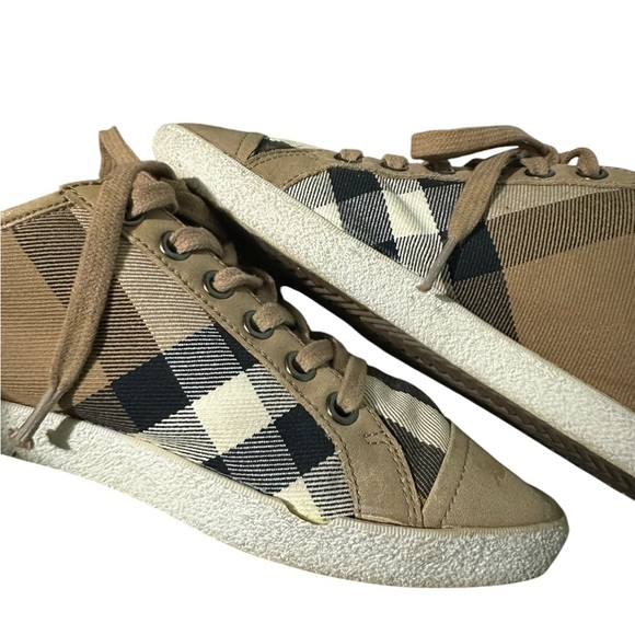Burberry check sneakers size 38 - Picture 9 of 10